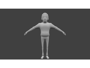 oyuncu gölge insanlar karakterler helloneighbor helloneighbour Merhaba komşu karakter 3d print model - Mito3D