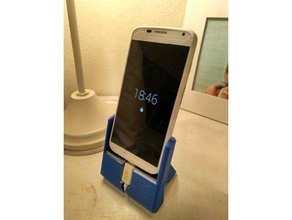 stand charging dock - moto x 1st gen mobile phone battery charger charge usb 3d print model - Mito3D