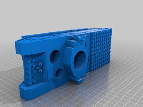 lego tanque t35hull 3d print model - Mito3D