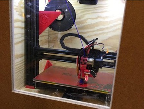 chauffée chambre de fabrication support bobine Imprimante 3d accessoires 3d print model - Mito3D