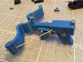 toothpick crossbow gadgets 3d print model - Mito3D