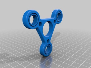 fidget spinner abgerundet Spielzeug & game Zubehör 3d print model - Mito3D