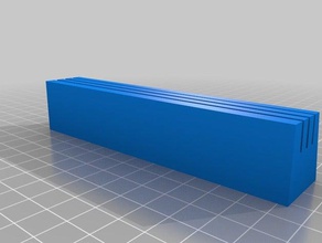 card holder organization 3d print model - Mito3D