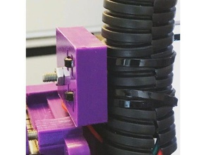 jesc hypercube-Kabel halten x-Schlitten v11 3d-Drucker Teile Kabel-Halter Kabel-management hypercube hypercube-Drucker 3d print model - Mito3D