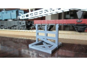kleinbahn crane wagon arm support toy & game accessories 333 ho model railroad kranwagen train trains niederbordwagen 3d print model - Mito3D