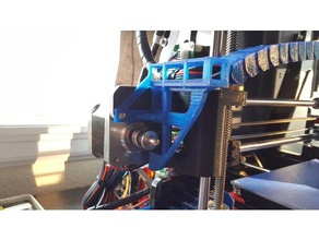montaje del motor tronxy p802ma extrusor de la cadena Impresora 3d accesorios cable 3d print model - Mito3D