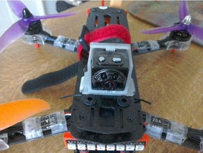 sq8 di montaggio videocamera eachine falcon 250 r c i veicoli diydrones droni quadcopter telecamera hd 3d print model - Mito3D