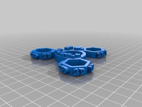 no classic figet spiner toys & games fidget spinner 3d print model - Mito3D