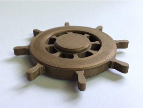 sailor spinner mechanical toys 608 bearing fidget toy 3d print model - Mito3D