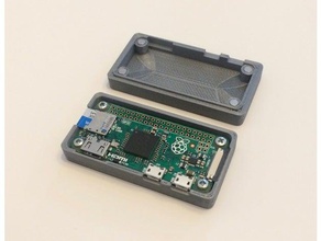 raspberrypi zero case magnets computer raspberry pi 3d print model - Mito3D
