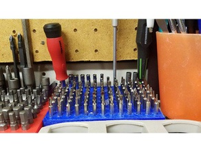 4 mm 5 32 bit driver holder tool holders & boxes hand tools hex screwdriver 3d print model - Mito3D