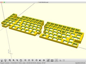 ktkeyboard vereng sub teclas equipo cherry mx teclado mecánico de split 3d print model - Mito3D