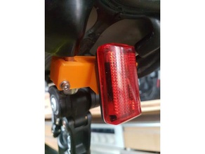 halterung f r unter dem sitz sport & fitness all'aperto moto il supporto per la bici haibike licht cklicht 3d print model - Mito3D