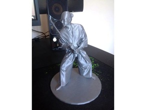 samurai escultura las esculturas 3d print model - Mito3D