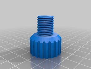 g1 2 4 adaptador de la bomba agua La impresión en 3d 3d print model - Mito3D