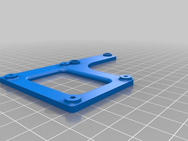 wanhoa i3 mosfet staffa Stampante 3d accessori 3D print model - Mito3D