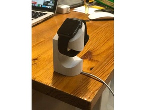 apple watch stand gadgets 3d print model - Mito3D