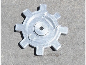 ar15 bolt face spinner toys & games 3d print model - Mito3D