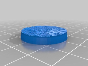 base alienígena 2 - rodada 25 mm da de dados brinquedo & acessórios para jogos personalizado 3d print model - Mito3D