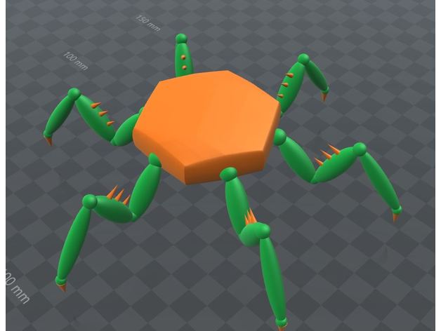 xixchia creatures demon fantasy monster 3D print model - Mito3D
