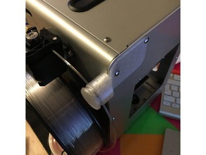 fabrikator mini v2 filament kılavuzu 45 mm BBC 3d yazıcı parçaları rehberi kasnak turnigy 3d print model - Mito3D