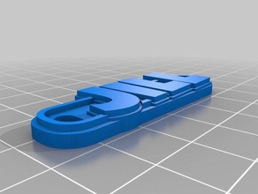 jill chaveiros personalizado 3d print model - Mito3D