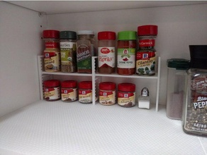 mini shelving household adjustable herb medicine cabinet shelf system 3d print model - Mito3D