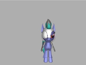 mercenary pony thing bronies pegasisters animals mlp my little 3d print model - Mito3D