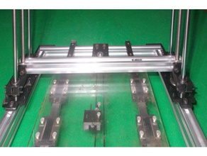 Impressora 3d-parte 2 diy movimento linear de guia do eixo z quadro caseiro laser cnc router broca moinho A impressão 3d 3d print model - Mito3D