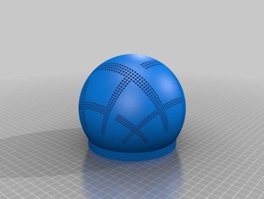 meu personalizados estereográfica de imagem projetor v3 imgurl arte da matemática personalizado 3d print model - Mito3D