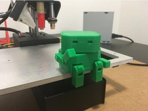 élargie articulations des bras de l'hexagone robot modèle robots 3d print model - Mito3D