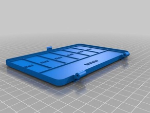 articulada caixa de 1xn v2 personalizado m3 organização 3d print model - Mito3D