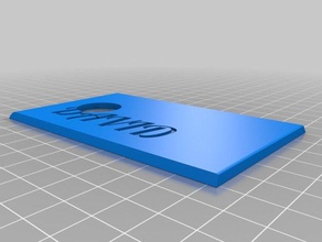 caja cartas recipientes personalizado 3d print model - Mito3D