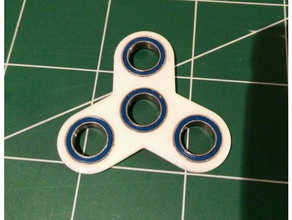 pequena fidget giratório crianças mecânico de brinquedos spinner 3d print model - Mito3D