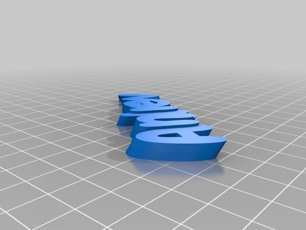 andrew organização personalizado 3D print model - Mito3D