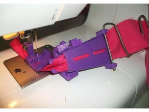 prensatelas guia sesgo máquinas-ferramentas maquina coser, máquina de costura pés cantor 3d print model - Mito3D