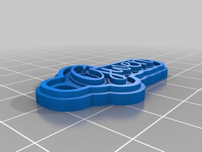 gwen Schlüsselanhänger kundengebundene 3d print model - Mito3D