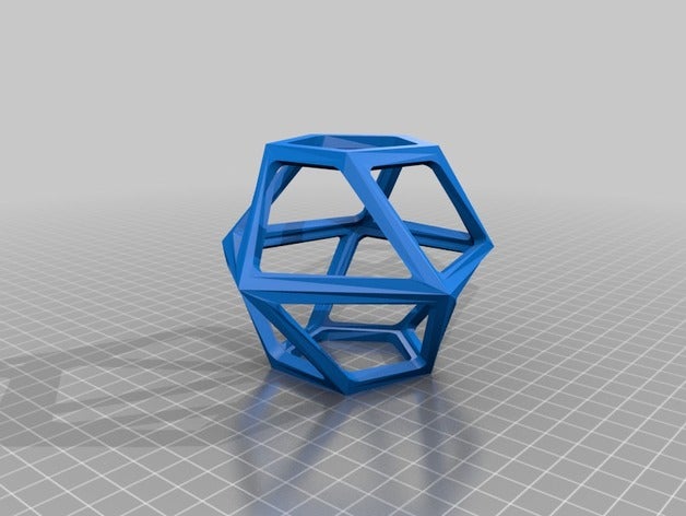 şekil matematik sanatı 3D print model - Mito3D