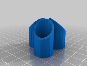largo nerf de la tríada barril juguetes y accesorios juego mod 3d print model - Mito3D