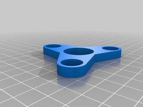 violeta personalizado fidget giratório mecânico de brinquedos 3d print model - Mito3D