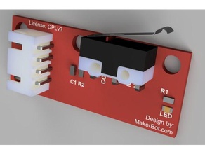 Endabschalter-Modell 3d-Drucker Teile 3d-Modell Endabschalter 3d print model - Mito3D