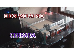 elekslaser a3 pro custodia Stampante 3d parti eleksmaker 3d print model - Mito3D