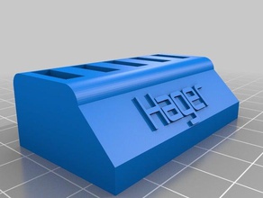 hager usb stick holder organization customized 3d print model - Mito3D