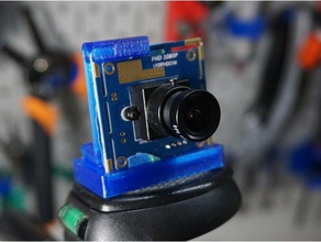 pel webcam de la monture trépied caméra 3d print model - Mito3D