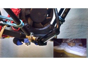 anycubic kossel nozzlecam - 7 mm usb borescope monte edin 3d yazıcı parçaları Endoskop nozzle kamera 3d print model - Mito3D