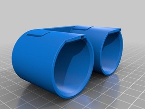 dyson aspiradora de mano accesorio soporte organización adaptador 3d print model - Mito3D