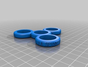 caja spinner spinneria jouets mécaniques personnalisé 3d print model - Mito3D