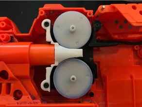 stryfe flex volant couvercle cage jouets & jeux de la roue d'inertie haute écraser nerf 3d print model - Mito3D