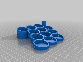 nail polish holder organization 3d print model - Mito3D