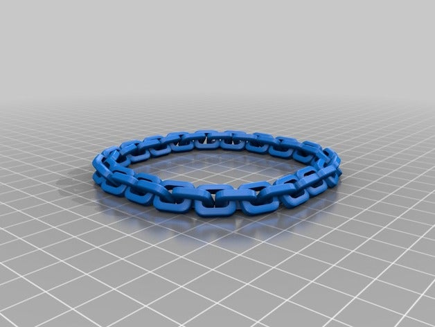 zincir bilezik 3D print model - Mito3D